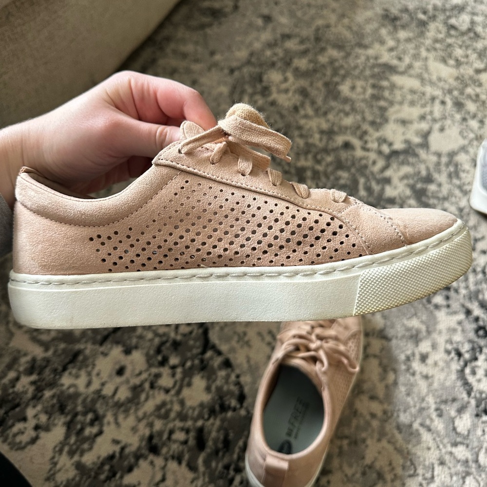 Dr Scholls peach sneakers
